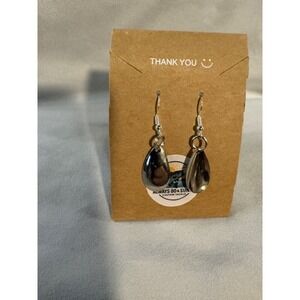 Custom Blade Earrings – Sterling Silver Hooks – Handmade